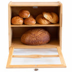 Brotkasten aus Bambus im Landhausstil – Bild 3