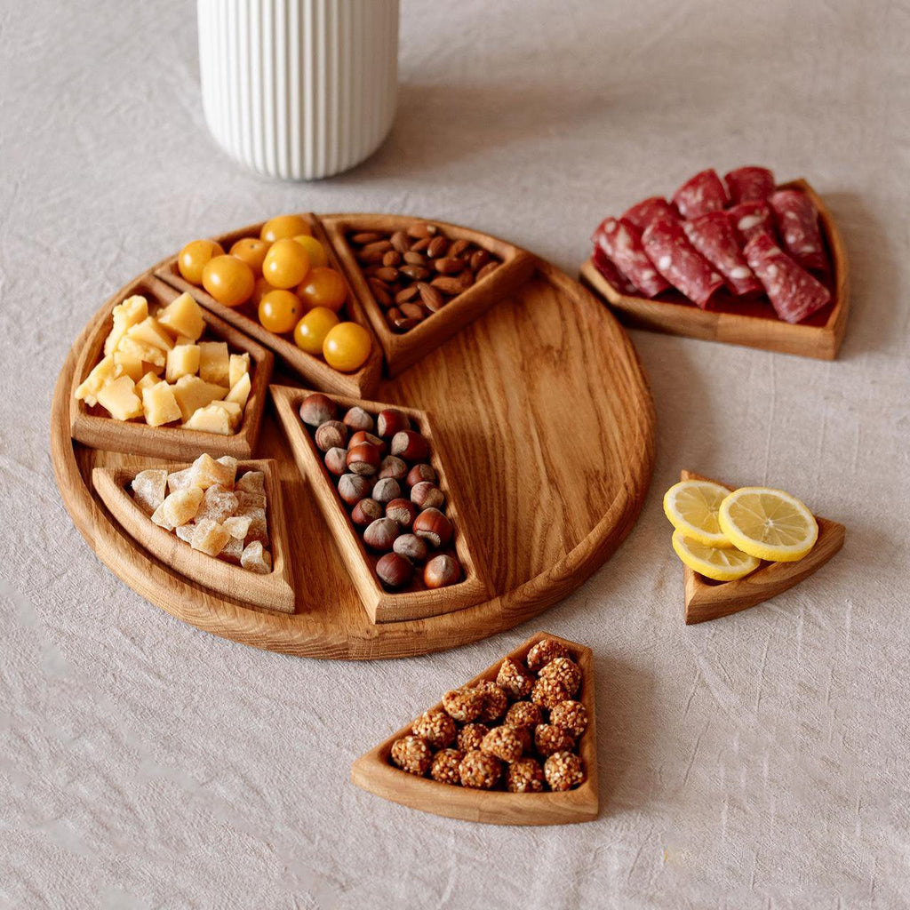 Puzzle-Servierbrett aus Holz – Bild 3