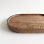 Ovale Serviertabletts aus Holz – Bild 2