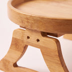 Sofa-Armlehnen-Tablett aus Holz – Bild 2